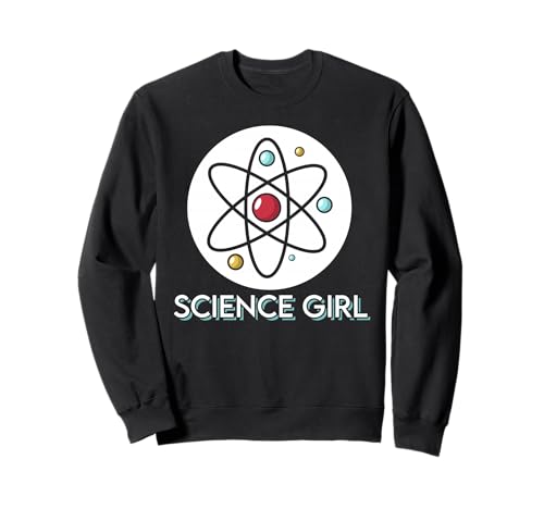 Atomorbit Wissenschaft Mädchen Physik Chemie Fan Sweatshirt Atomorbit Wissenschaft Mädchen Physik Chemie Fan Sweatshirt von Kluge Frauen STEM Humor Geek Mädchen Nerd