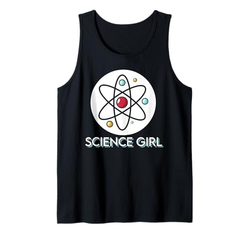 Atomorbit Wissenschaft Mädchen Physik Chemie Fan Tank Top Atomorbit Wissenschaft Mädchen Physik Chemie Fan Tank Top von Kluge Frauen STEM Humor Geek Mädchen Nerd