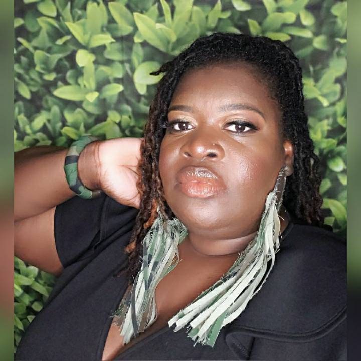 Camo Fransen Ohrringe Camo Fransen Ohrringe von Klutchbykhadejah