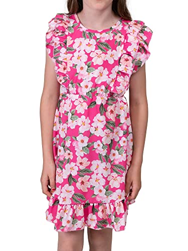 Mädchen Kinder Freizeit Kleid 30384 Pink 116 von KMISSO