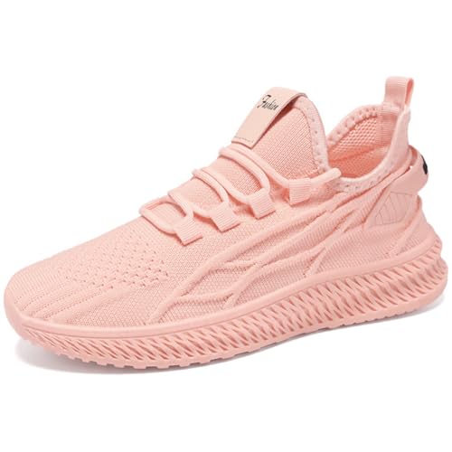 Kmrlofiy Laufschuhe Damen Turnschuhe Sportschuhe Sneaker Running Tennis Schuhe Leichtgewichts Atmungsaktiv Straßenlaufschuhe Joggingschuhe Freizeitschuhe Outdoor Fitness (Schuhe-17, 41EU) von Kmrlofiy