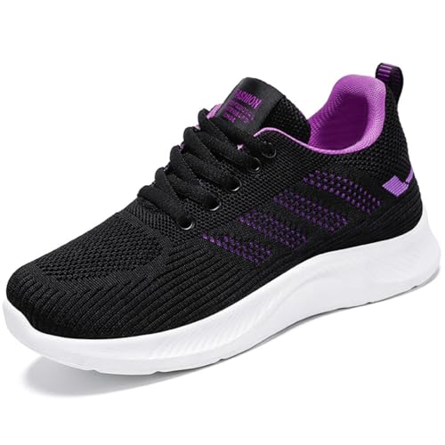 Kmrlofiy Laufschuhe Damen Turnschuhe Sportschuhe Sneaker Running Tennis Schuhe Leichtgewichts Atmungsaktiv Straßenlaufschuhe Joggingschuhe Freizeitschuhe Outdoor Fitness (Schuhe-31, 38EU) von Kmrlofiy