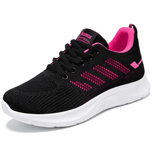 Kmrlofiy Laufschuhe Damen Turnschuhe Sportschuhe Sneaker Running Tennis Schuhe Leichtgewichts Atmungsaktiv Straßenlaufschuhe Joggingschuhe Freizeitschuhe Outdoor Fitness (Schuhe-33, 39EU) von Kmrlofiy