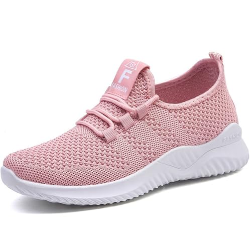Kmrlofiy Laufschuhe Damen Turnschuhe Sportschuhe Sneaker Running Tennis Schuhe Leichtgewichts Atmungsaktiv Straßenlaufschuhe Joggingschuhe Freizeitschuhe Outdoor Fitness (Schuhe-34, 35EU) von Kmrlofiy