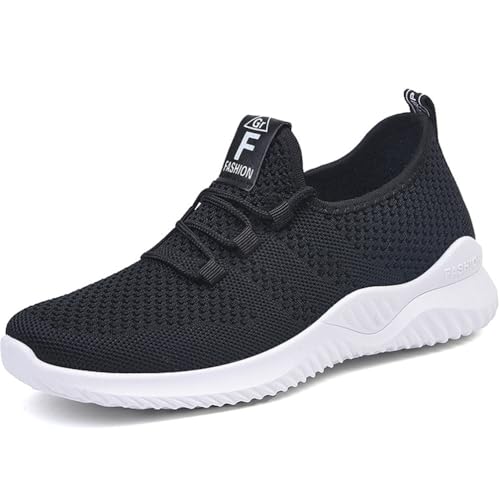 Kmrlofiy Laufschuhe Damen Turnschuhe Sportschuhe Sneaker Running Tennis Schuhe Leichtgewichts Atmungsaktiv Straßenlaufschuhe Joggingschuhe Freizeitschuhe Outdoor Fitness (Schuhe-35, 40EU) von Kmrlofiy