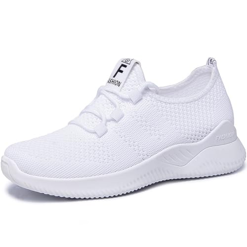 Kmrlofiy Laufschuhe Damen Turnschuhe Sportschuhe Sneaker Running Tennis Schuhe Leichtgewichts Atmungsaktiv Straßenlaufschuhe Joggingschuhe Freizeitschuhe Outdoor Fitness (Schuhe-36, 36EU) von Kmrlofiy