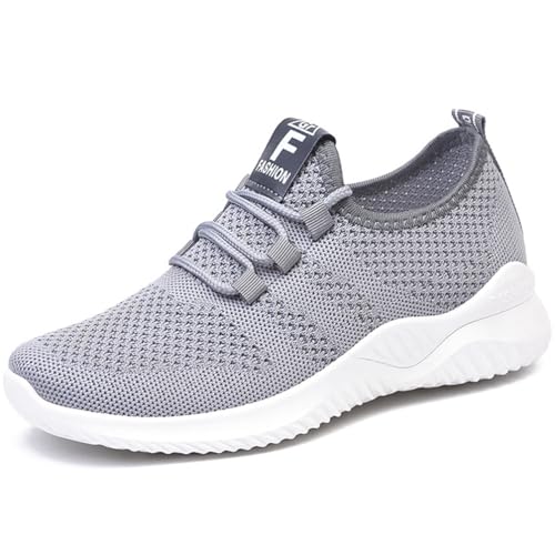 Kmrlofiy Laufschuhe Damen Turnschuhe Sportschuhe Sneaker Running Tennis Schuhe Leichtgewichts Atmungsaktiv Straßenlaufschuhe Joggingschuhe Freizeitschuhe Outdoor Fitness (Schuhe-37, 40EU) von Kmrlofiy