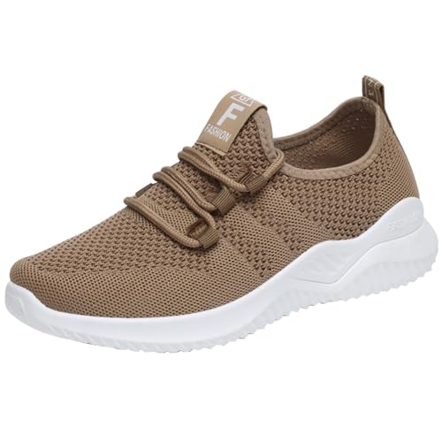 Kmrlofiy Laufschuhe Damen Turnschuhe Sportschuhe Sneaker Running Tennis Schuhe Leichtgewichts Atmungsaktiv Straßenlaufschuhe Joggingschuhe Freizeitschuhe Outdoor Fitness (Schuhe-38, 35EU) von Kmrlofiy