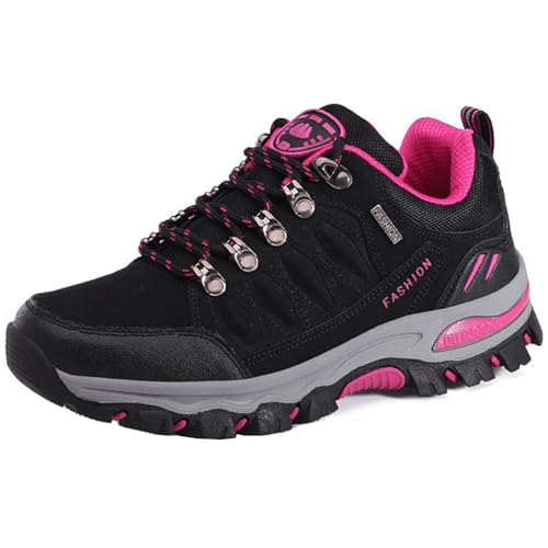 Kmrlofiy Wanderschuhe Herren Damen Wanderstiefel wasserdichte Wanderhalbschuhe Leicht Atmungsaktiv Outdoorschuhe rutschfeste Kletterschuhe Trekking Hiking Schuhe (Trek-25, 42EU) von Kmrlofiy