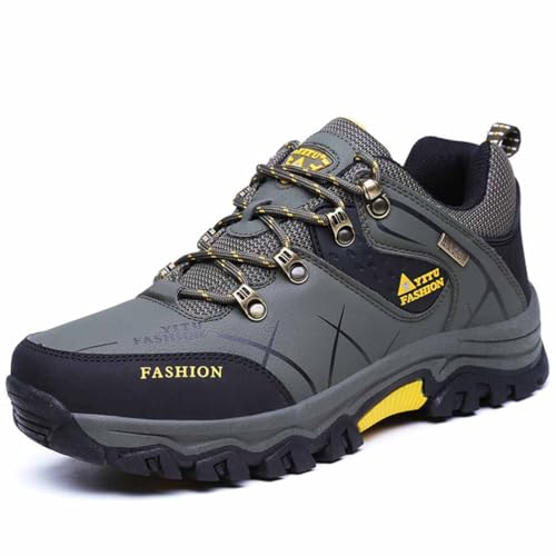 Kmrlofiy Wanderschuhe Herren Damen Wanderstiefel wasserdichte Wanderhalbschuhe Leicht Atmungsaktiv Outdoorschuhe rutschfeste Kletterschuhe Trekking Hiking Schuhe (Trek-28, 40EU) von Kmrlofiy