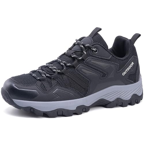 Kmrlofiy Wanderschuhe Herren Damen Wanderstiefel wasserdichte Wanderhalbschuhe Leicht Atmungsaktiv Outdoorschuhe rutschfeste Kletterschuhe Trekking Hiking Schuhe (Trek-30, 38EU) von Kmrlofiy