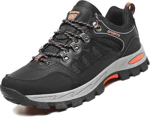 Kmrlofiy Wanderschuhe Herren Damen Wanderstiefel wasserdichte Wanderhalbschuhe Leicht Atmungsaktiv Outdoorschuhe rutschfeste Kletterschuhe Trekking Hiking Schuhe (Trek-36, 42EU) von Kmrlofiy