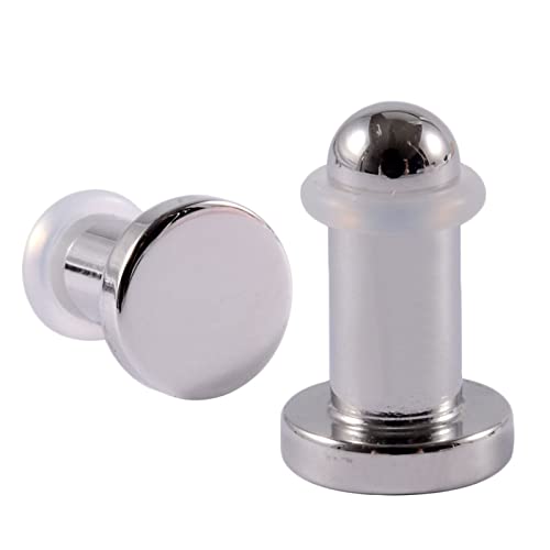 KnBoB 2 Stück Piercing Tunnel Plug 3.5MM Edelstahl Silber Zylinder Flesh Tunnel Ohr Expander Damen Herren KnBoB 2 Stück Piercing Tunnel Plug 3.5MM Edelstahl Silber Zylinder Flesh Tunnel Ohr Expander Damen Herren von KnBoB