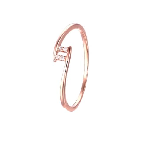 KnSam Ring 18K Rose Gold, Klassiker Verlobungsring mit Diamant in Ovalschliff, Au750 Rosegold Freundschaftsringe Hochzeitsband Echt Gold von KnSam