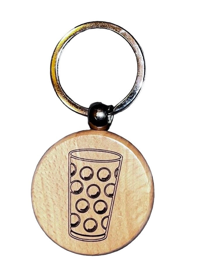 Schlüsselanhänger Aus Holz Mit Dubbeglas Alles Dubbe Für Pfälzer Und Pfälzerin Sprüchen von Knaulyde