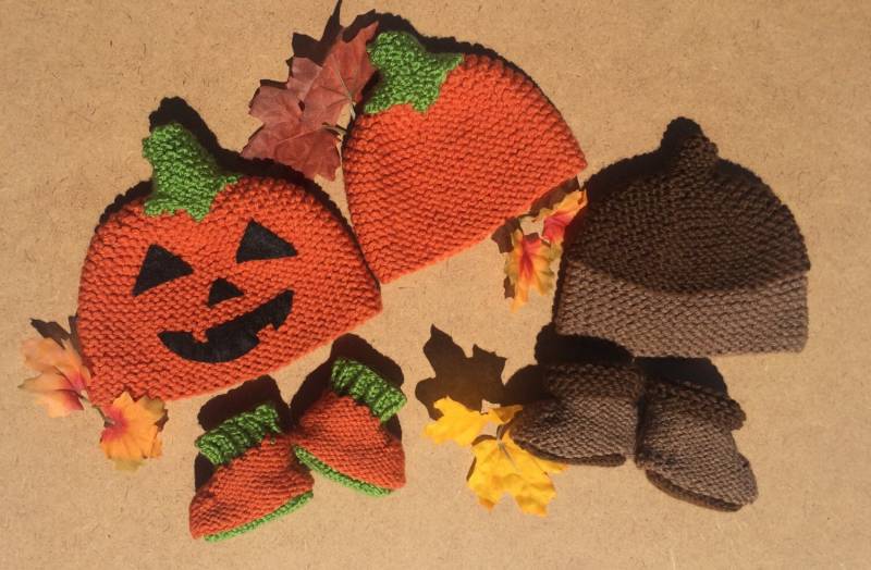 Halloween/Herbst Mützen von KneatKnits1