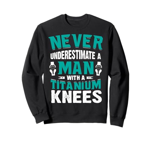Enthält Aftermarket-Teile – Man Bionic – Knieersatz Sweatshirt Enthält Aftermarket-Teile – Man Bionic – Knieersatz Sweatshirt von -Knee Hip Replacement-