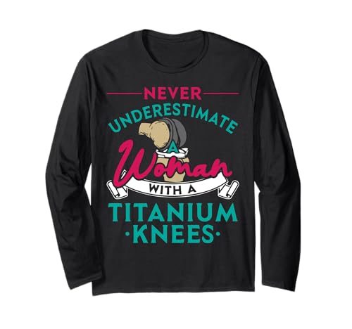 Enthält Aftermarket-Teile – Women Bionic – Knieersatz Langarmshirt Enthält Aftermarket-Teile – Women Bionic – Knieersatz Langarmshirt von -Knee Hip Replacement-