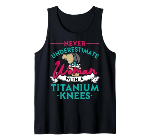 Enthält Aftermarket-Teile – Women Bionic – Knieersatz Tank Top Enthält Aftermarket-Teile – Women Bionic – Knieersatz Tank Top von -Knee Hip Replacement-