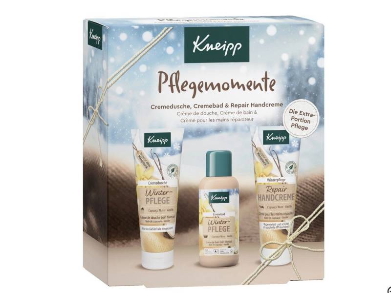 Kneipp Hautpflege-Set Pflege-Geschenkset Pflegemomente Geschenkset, 3-tlg. von Kneipp