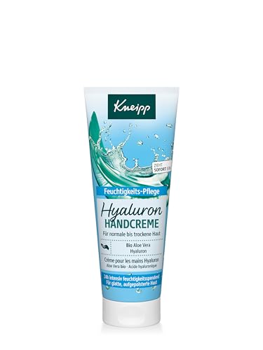 Kneipp Hyaluron Handcreme - Mit Hydro Boost Komplex - Reduziert Fältchen - Zieht sofort ein - 75ml von Kneipp