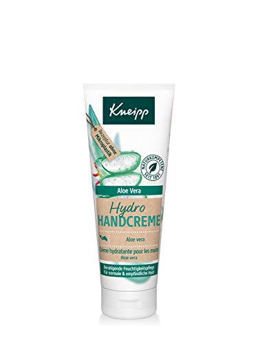 Kneipp Hydro Handcreme Aloe Vera, beruhigende Feuchtigkeitspflege, für normale & empfindliche Haut 75 ml von Kneipp