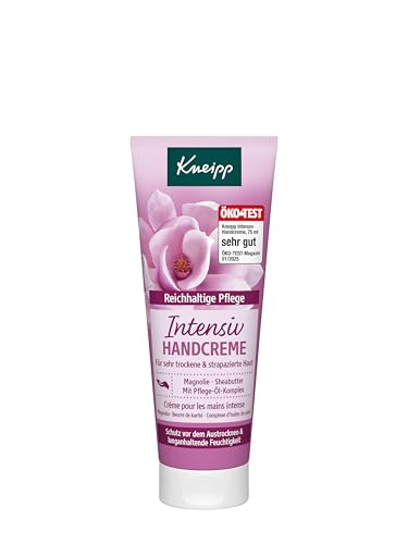 Kneipp Intensiv-Handcreme - Magnolie & Sheabutter - Für sehr trockene & strapazierte Haut - 75 ml von Kneipp