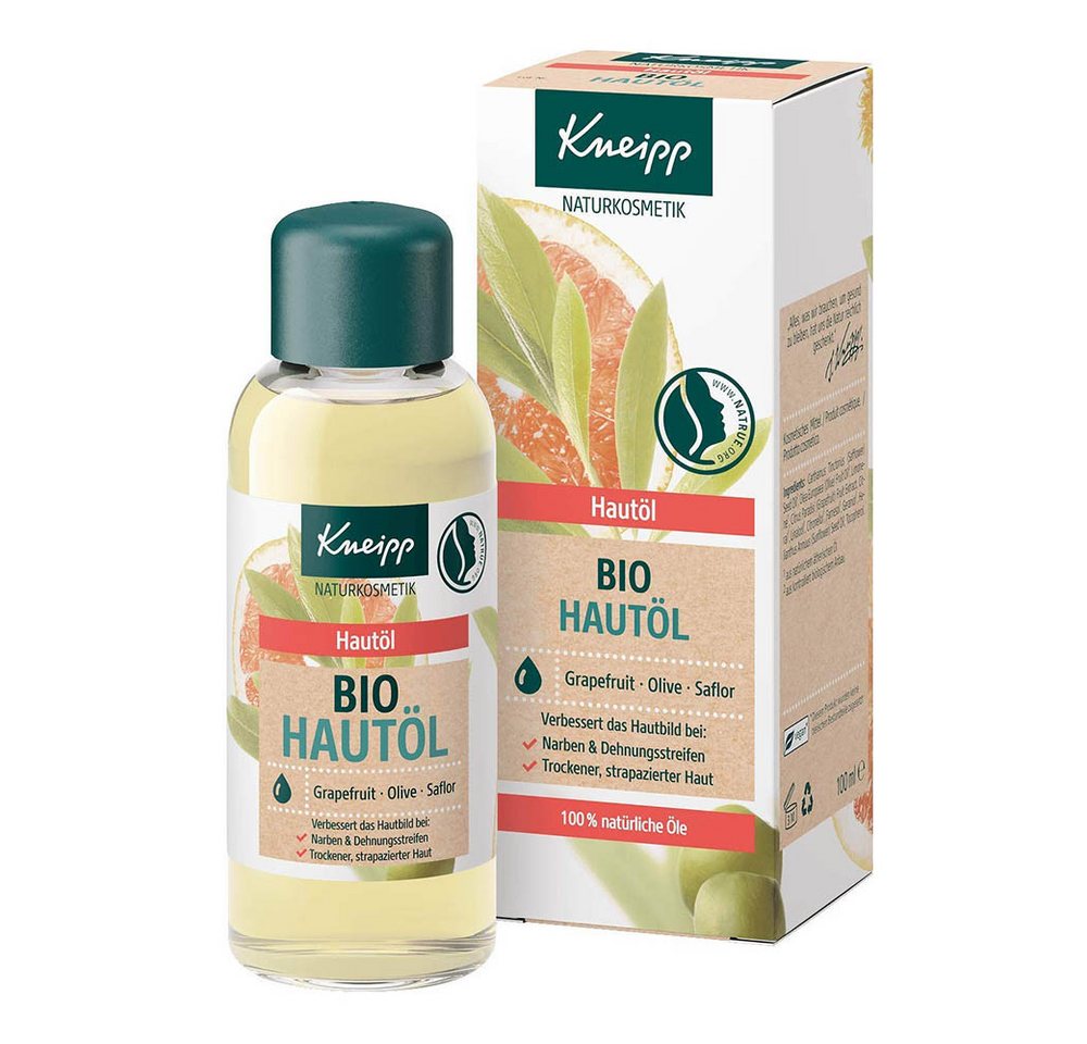 Kneipp Körperöl Bio Hautöl - Grapefruit Olive Saflor 100ml 2er Pack Kneipp Körperöl Bio Hautöl - Grapefruit Olive Saflor 100ml 2er Pack von Kneipp