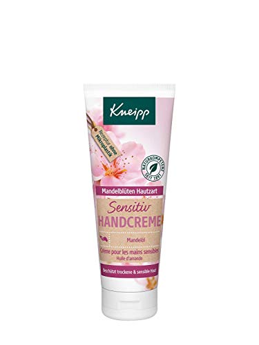 Kneipp Sensitiv Handcreme Mandelblüten Hautzart - Mandelöl, 8er Pack (8 x 75 ml) von Kneipp