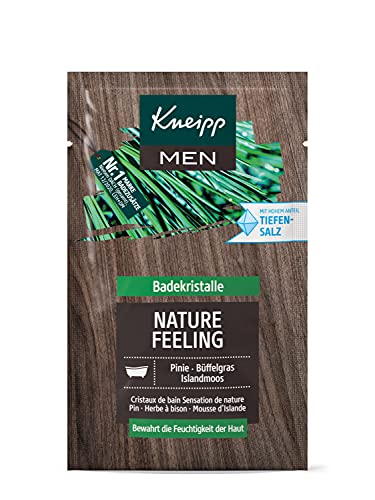 MEN Badekristalle Nature Feeling, Pinie, Büffelgras und Islandmoos, Männerpflege von Kneipp