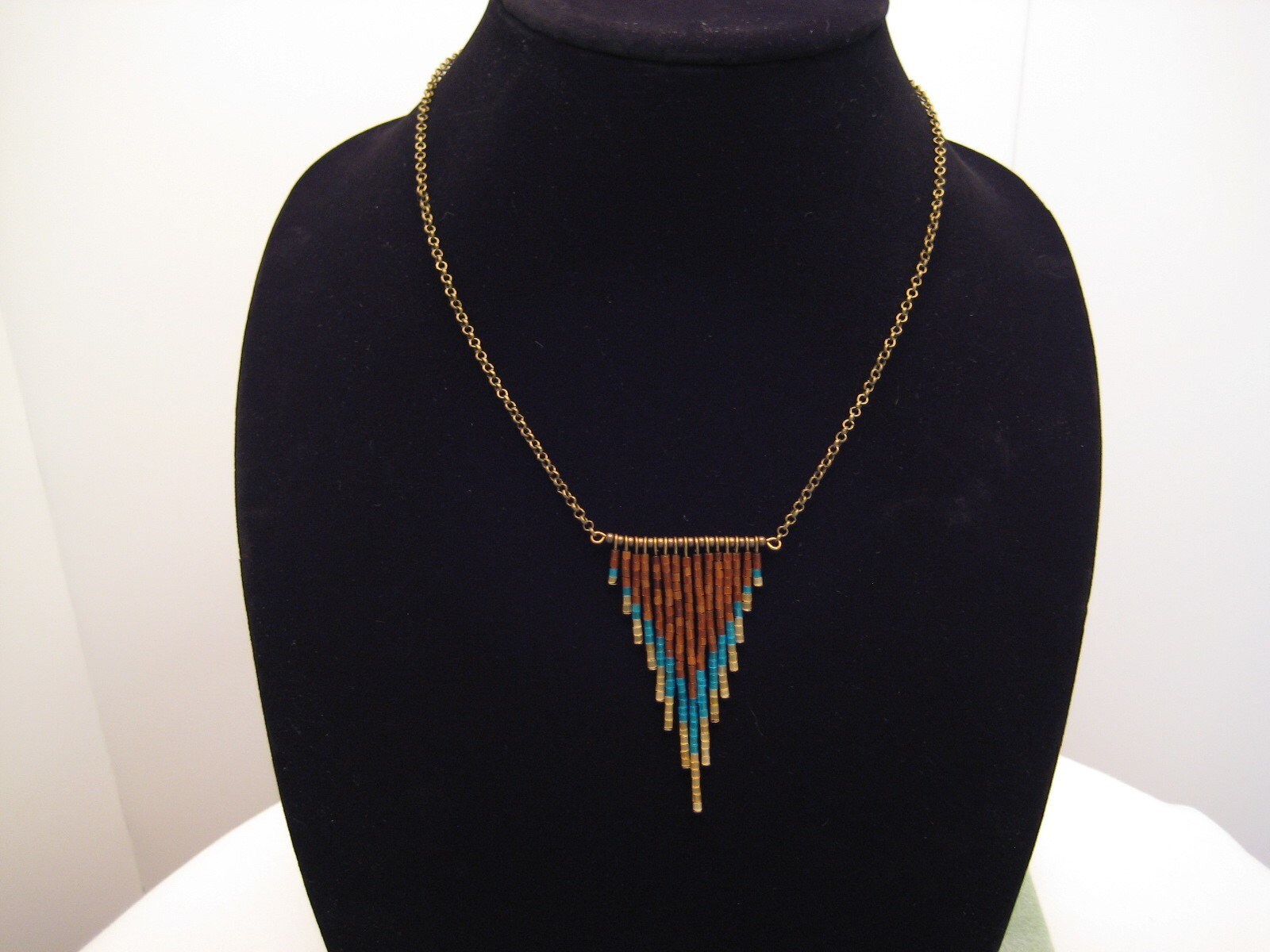 Chevron-Kette Chevron-Kette von KnickKnackJewelCo