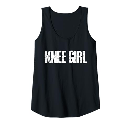 Damen Knee Girl Replacement Surgery Tank Top von Knie Operation Kniegelenkersatz Design