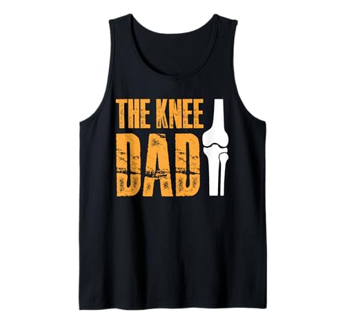 Herren The Knee Dad Fathers Day Replacement Surgery Tank Top von Knie Operation Kniegelenkersatz Design