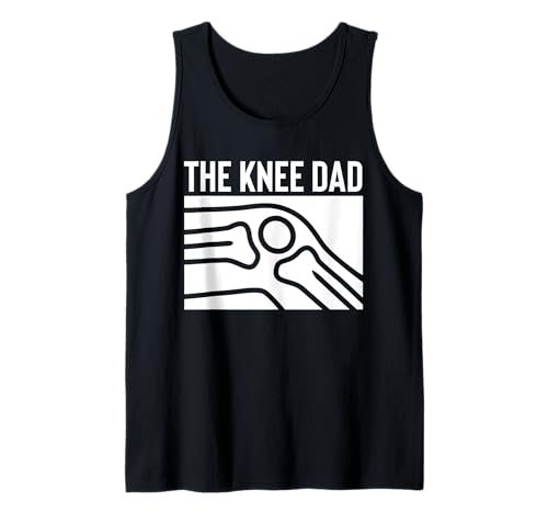 Herren The Knee Dad Fathers Day Replacement Surgery Tank Top von Knie Operation Kniegelenkersatz Design