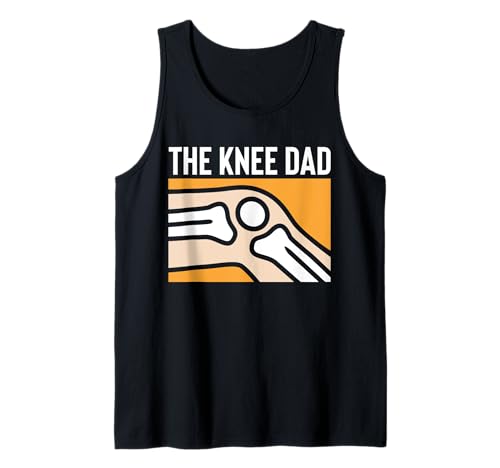 Herren The Knee Dad Fathers Day Replacement Surgery Tank Top von Knie Operation Kniegelenkersatz Design