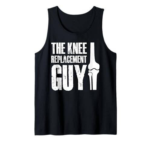 Herren The Knee Replacement Guy Surgery Tank Top von Knie Operation Kniegelenkersatz Design