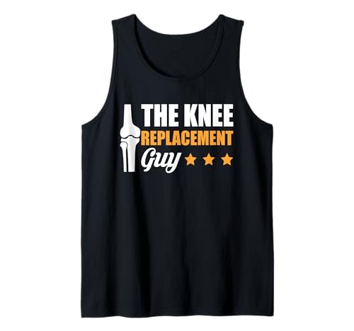 Herren The Knee Replacement Guy Surgery Tank Top von Knie Operation Kniegelenkersatz Design
