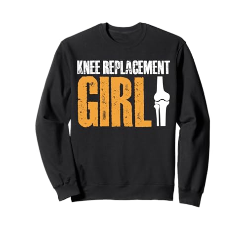 Knee Replacement Girl Surgery Sweatshirt von Knie Operation Kniegelenkersatz Design