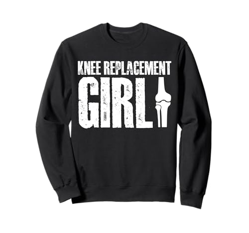 Knee Replacement Girl Surgery Sweatshirt von Knie Operation Kniegelenkersatz Design
