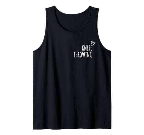 Messer Werfliebhaber Männer Frauen Kinder Tank Top Messer Werfliebhaber Männer Frauen Kinder Tank Top von Knife Throwing Lovers Gifts Idea