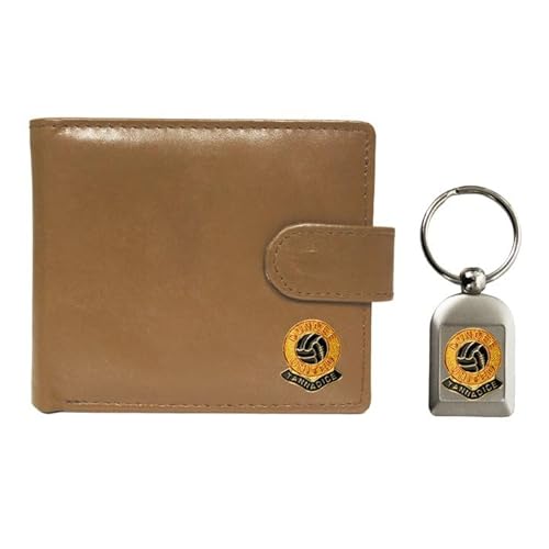 Knight Dundee U Fußball-Geldbörse aus Leder, Beige, beige, Klassisch Knight Dundee U Fußball-Geldbörse aus Leder, Beige, beige, Klassisch von Knight
