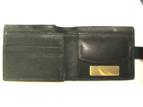 Leder Geldbörse mit Gravurplatte beigefügt (Gravur inkl.) von Knight