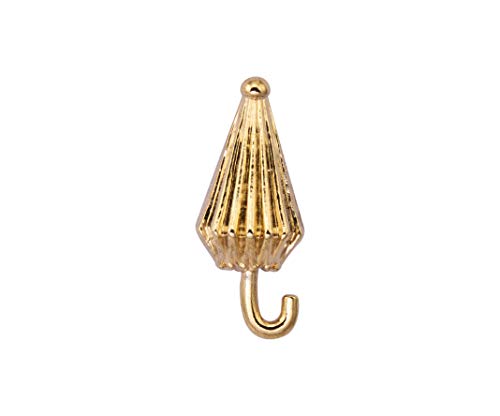 Knighthood Herren Gold Regenschirm Revers Pin Brosche Brosche/Reversnadel/Lapel Pin/Anzug/Sakko von Knighthood