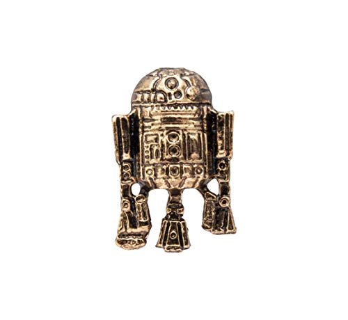 Knighthood Herren R2-D2 Revers Pin Badge Gold Reversnadel/Lapel Pin/Anzug/Sakko von Knighthood