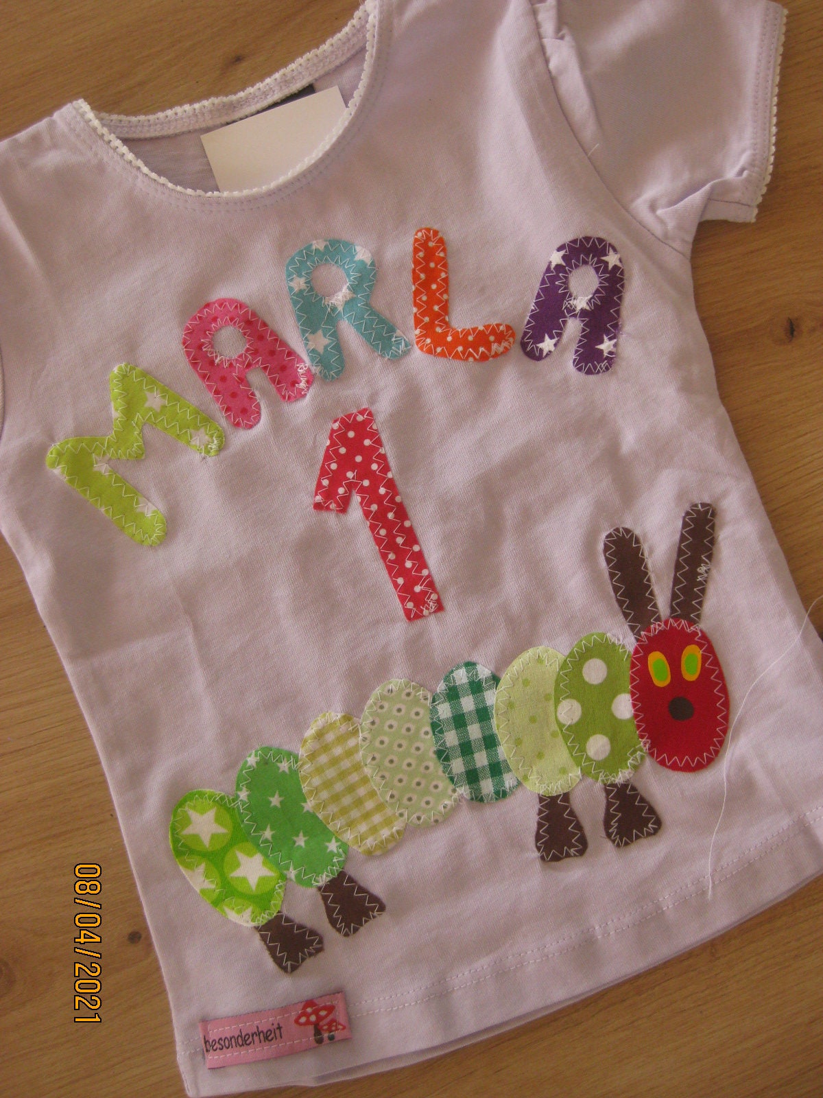 Geburtstagsshirtzah12-3-4-5-6Raupename Geburtstagsshirtzah12-3-4-5-6Raupename von KniknaKnallebunt