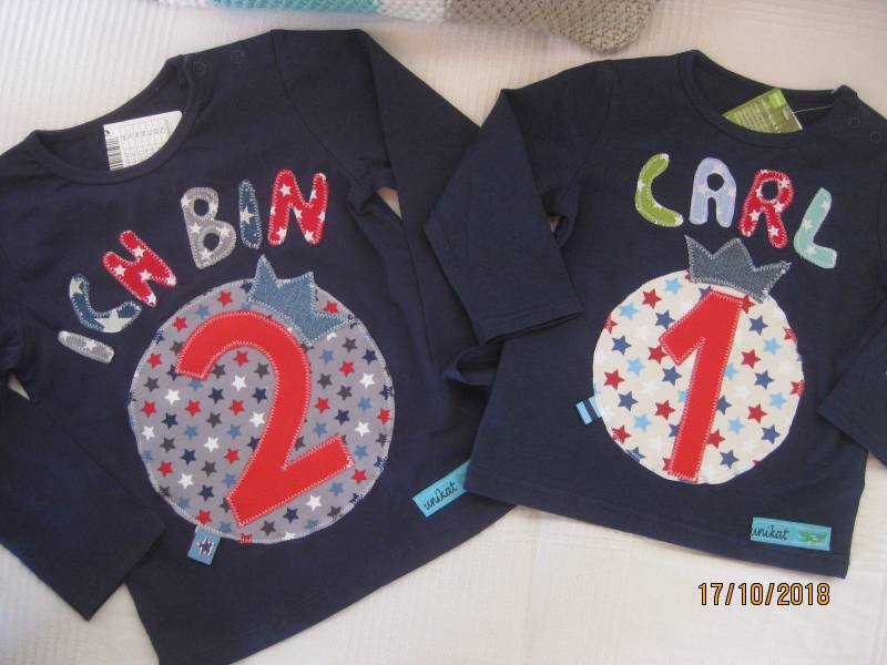 Geburtstagsshirtzahl 1-2-3-4-5-6-7 Namejungs Geburtstagsshirtzahl 1-2-3-4-5-6-7 Namejungs von KniknaKnallebunt