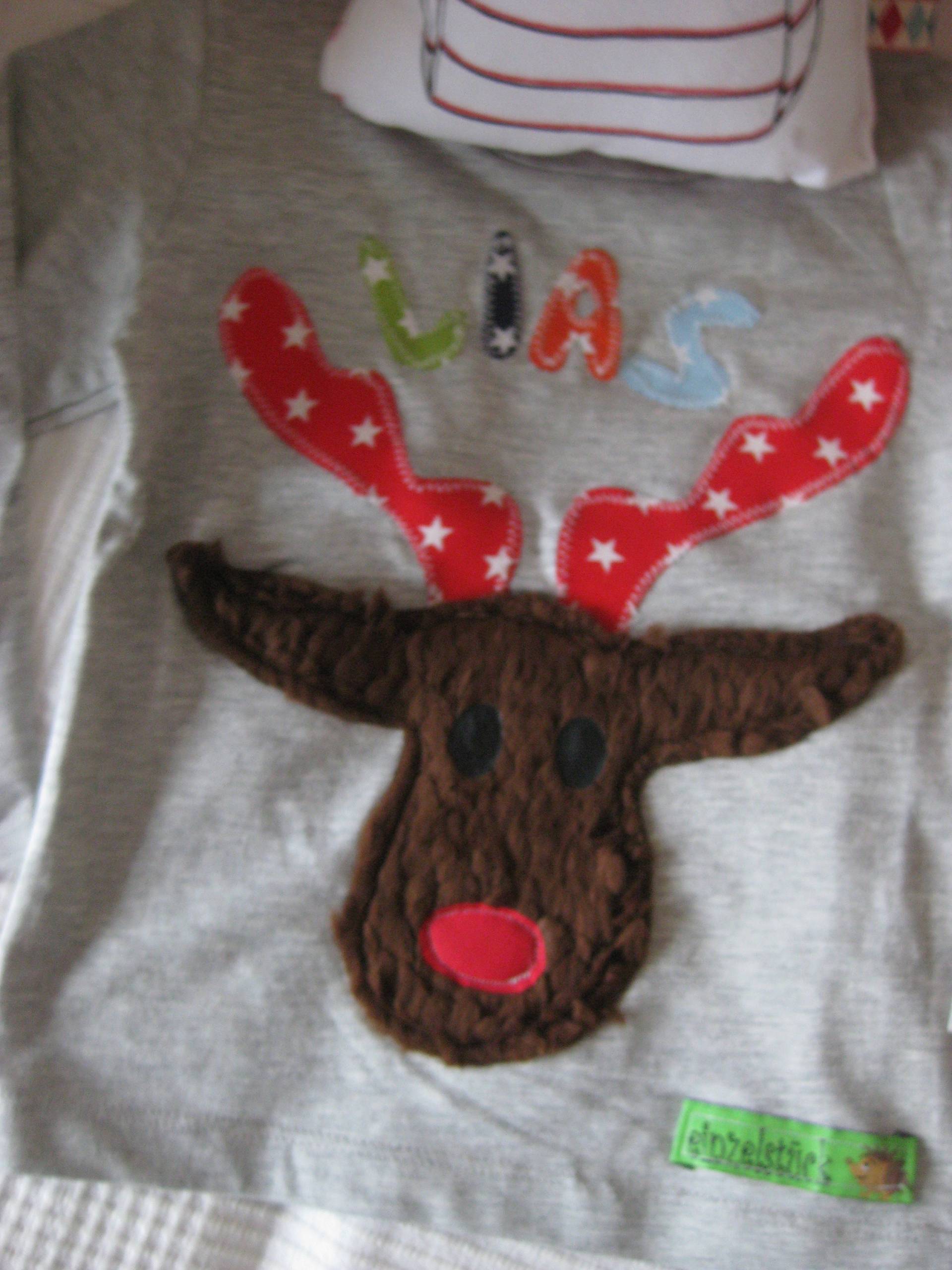 Süßesweihnachts-Shirtrudolphrosalirentier Süßesweihnachts-Shirtrudolphrosalirentier von KniknaKnallebunt