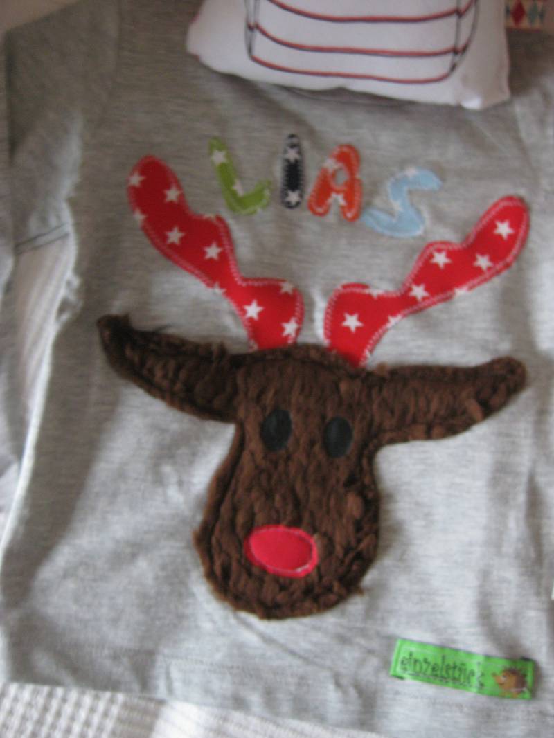 Süßesweihnachts-Shirtrudolphrosalirentier Süßesweihnachts-Shirtrudolphrosalirentier von KniknaKnallebunt