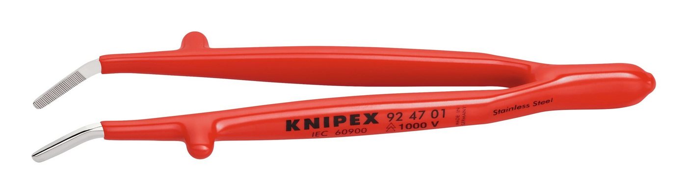 Knipex Pinzette, Universalpinzette isoliert 1000V 92 47 01 von Knipex