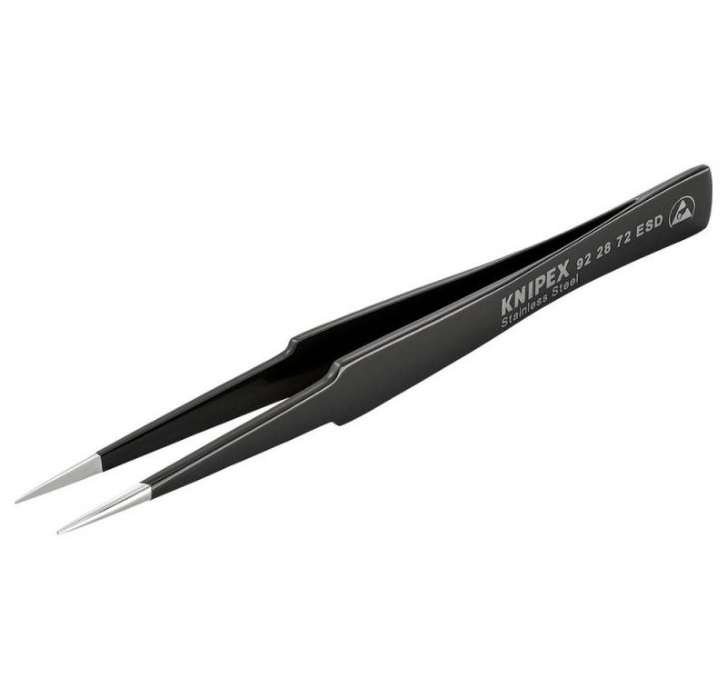 Knipex Pinzette Knipex 92 28 72 ESD Präzisionspinzette Super-spitz 135 mm von Knipex